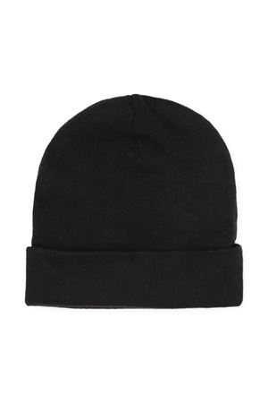 cappello in cotone nero GIVENCHY KIDS | H3029609B